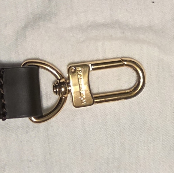 Brown Checkered Handbag Speedy 25 - Picture 9 of 11